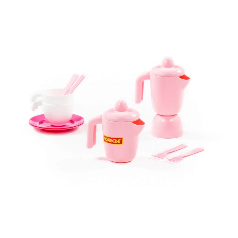 Набор детской посуды "TOP chef" на 2 персоны (12 элементов) (в сеточке)