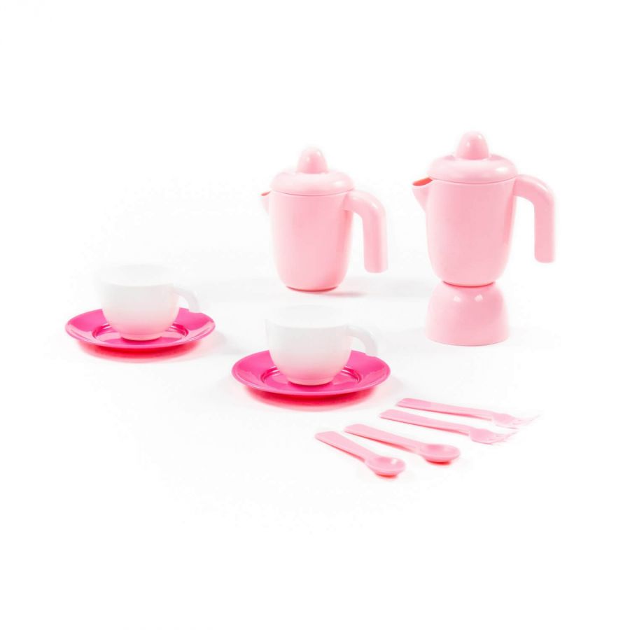 Набор детской посуды "TOP chef" на 2 персоны (12 элементов) (в сеточке)