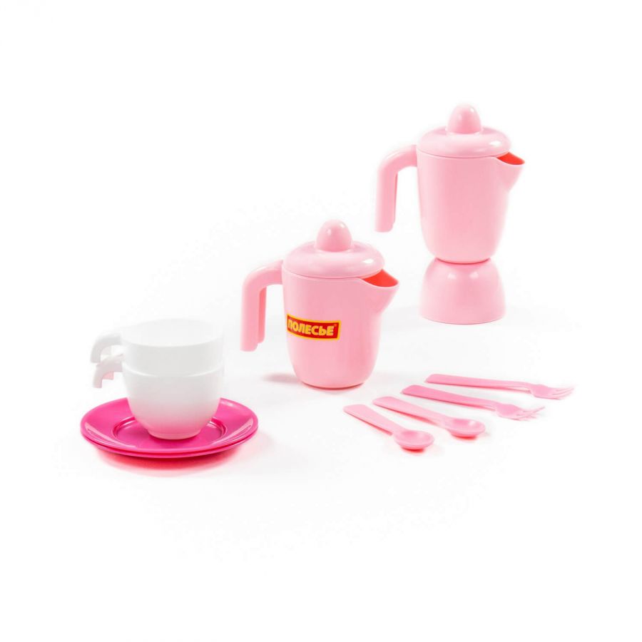 Набор детской посуды "TOP chef" на 2 персоны (12 элементов) (в сеточке)