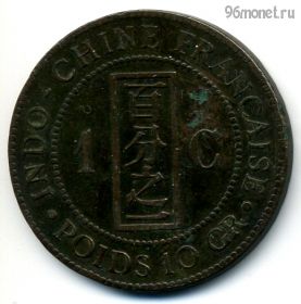 Фр. Индокитай 1 сантим 1885