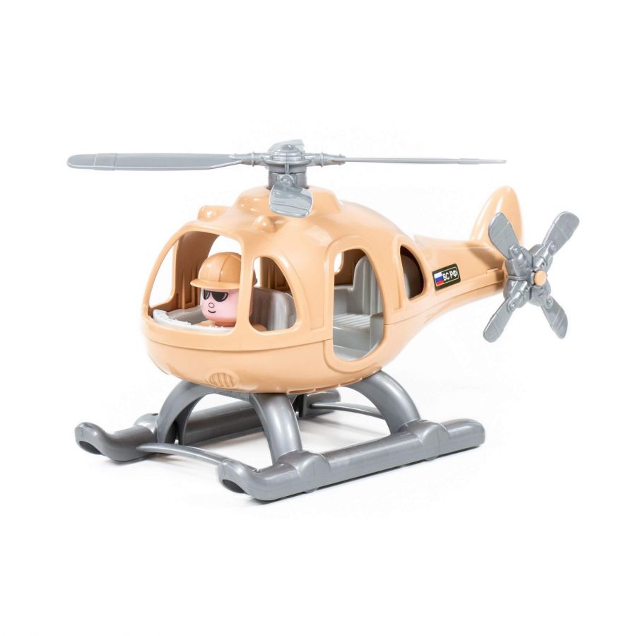 Вертолёт военный "Гром-Сафари" (в коробке)