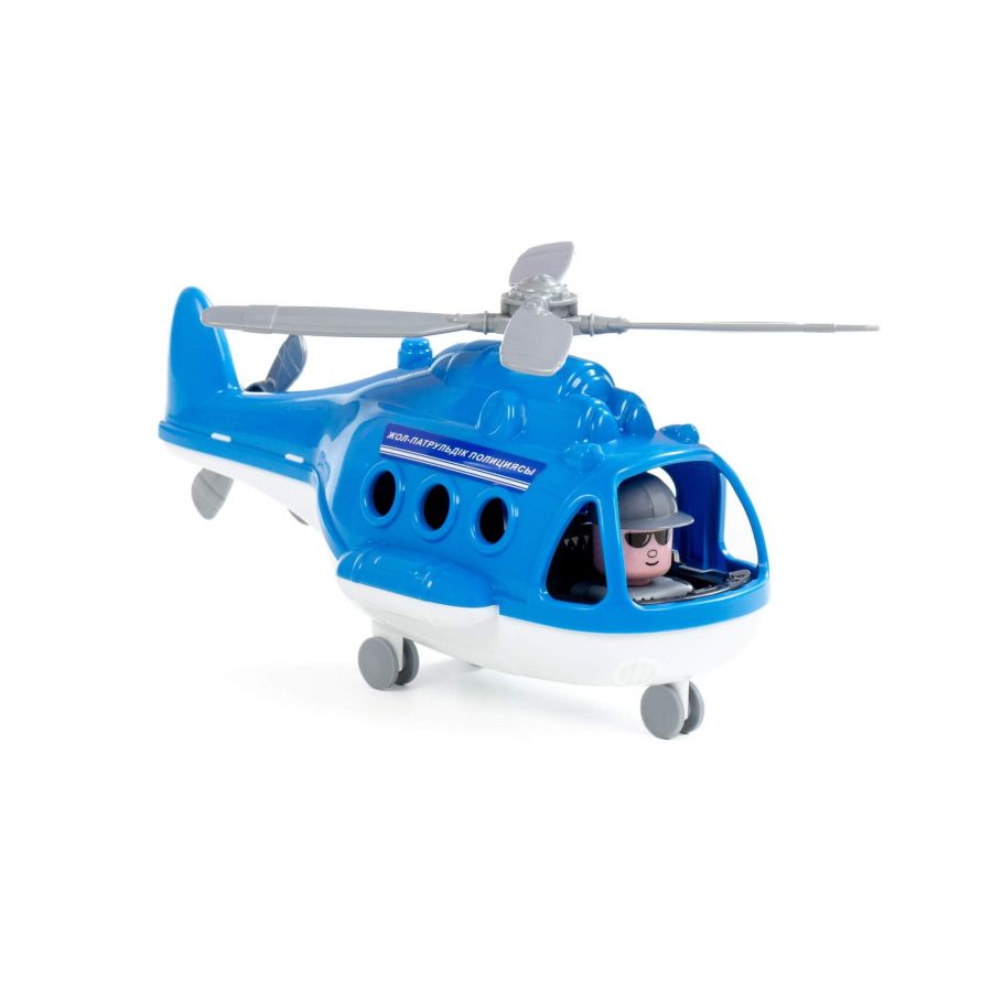 Вертолёт - полиция "Альфа" (в сеточке) (KZ)