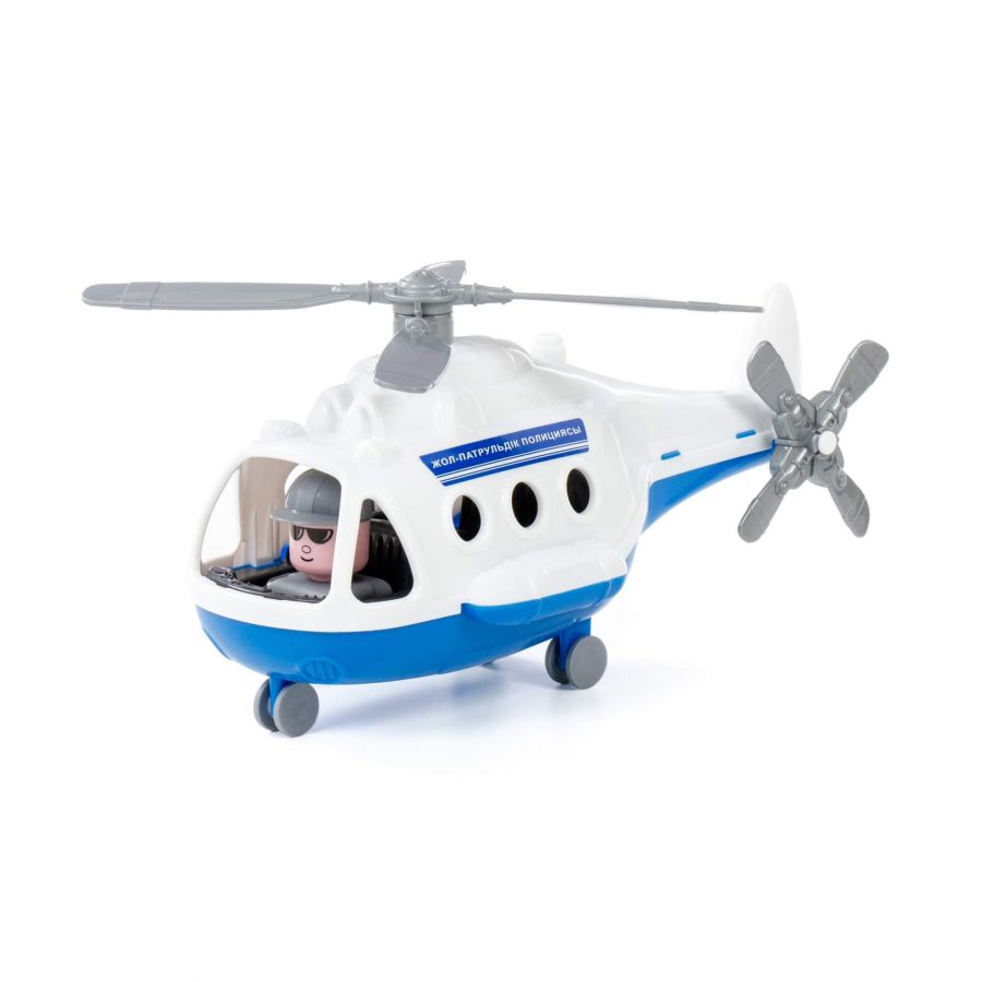 Вертолёт - полиция "Альфа" (в сеточке) (KZ)