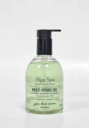 Alga Spa - Гель для лица, рук и тела "Интенсивное увлажнение и регенерация". 300 мл