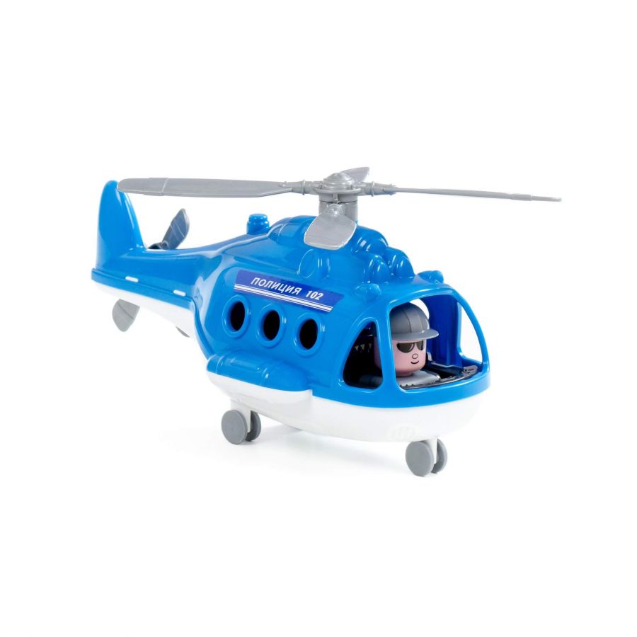 Вертолёт - полиция "Альфа" (в сеточке)