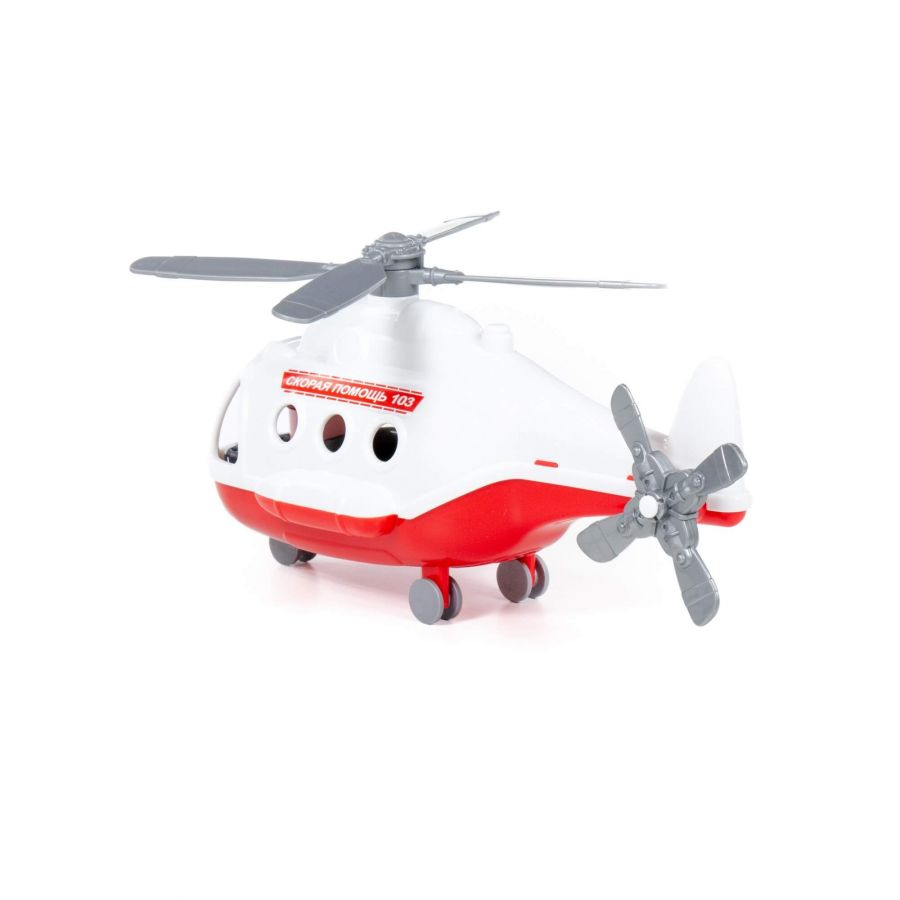 Вертолёт - скорая помощь "Альфа" (в сеточке)