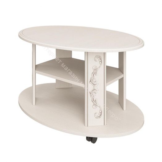 Гостиная Каролина, Вудлайн кремовый/Сандал белый/Патина