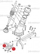 Блокиратор на шток [459/70199] для механической КПП (2002-2010) на 3CX, 3CX Super, 4CX 