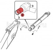 Втулка в ушко штока г/цилиндра рукояти [903/20923] для JCB JS160W 