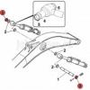 Кольцо фиксатор (поз-3) [KRV1156] для JCB JS220 (200, 210) 