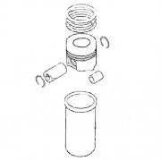 Гильзопоршневой набор [02/800999] для JCB JS330 
