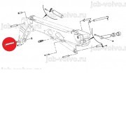 Палец в оголовок стрелы [811/50585] для погрузчика JCB 535-95 