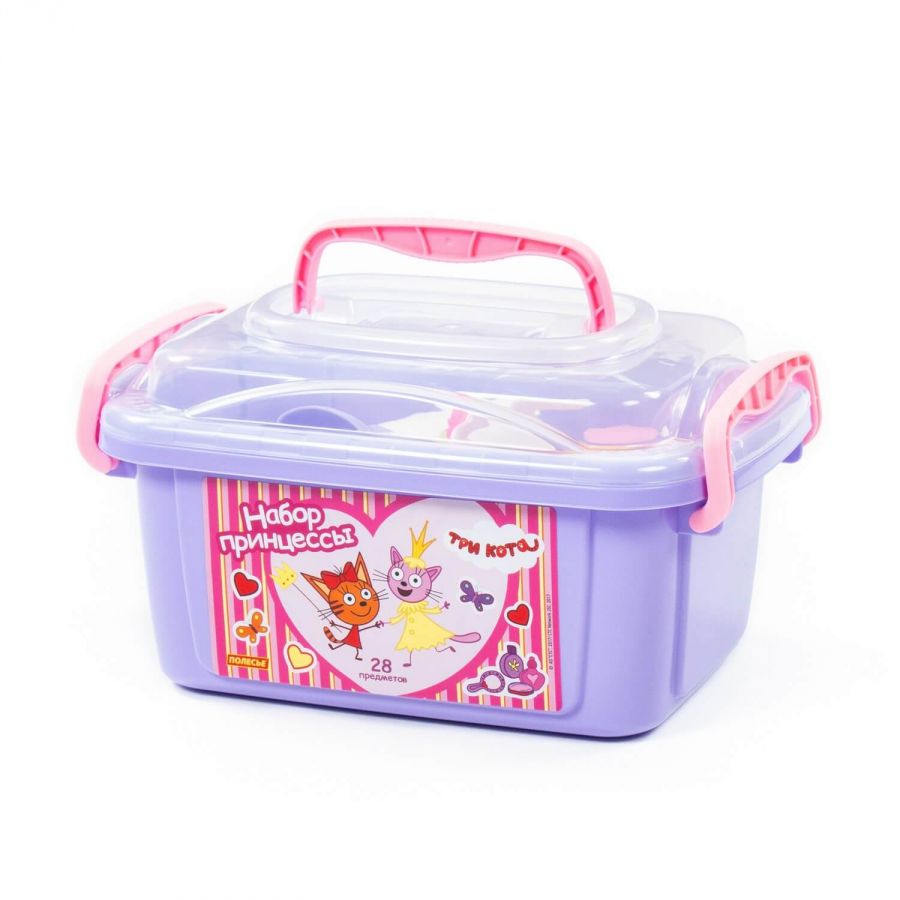 Набор "Три Кота" "Принцессы" (в контейнере)