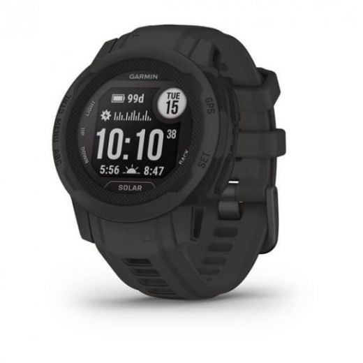 Умные часы Garmin INSTINCT 2S Solar черный