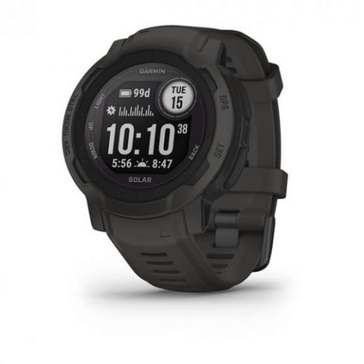 Умные часы Garmin INSTINCT 2 Solar черный