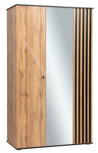 Шкаф для одежды 51.14 Либерти (3-х дв.) (опора h=20мм)