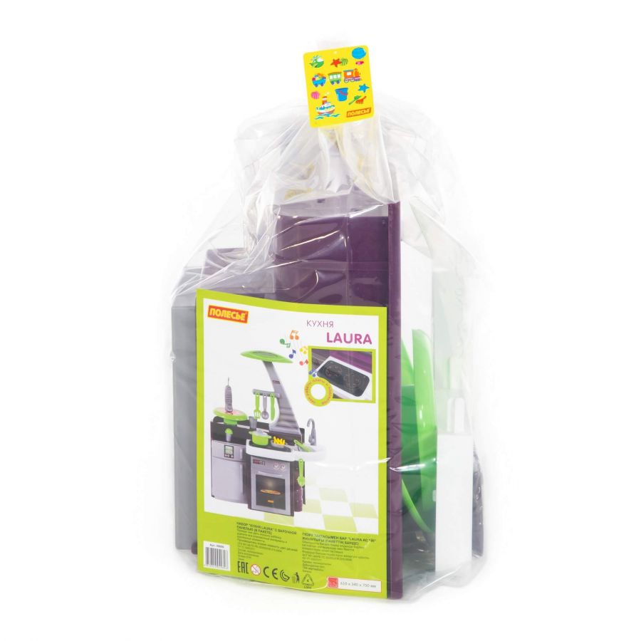 Набор "Кухня Laura" с варочной панелью (в пакете)