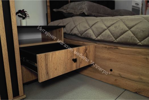 Тумба прикроватная 51.17 Либерти (опора h=20мм)