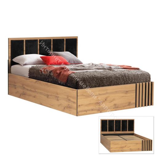 Кровать 51.18 (ш.1400) Либерти с ортопед. основанием