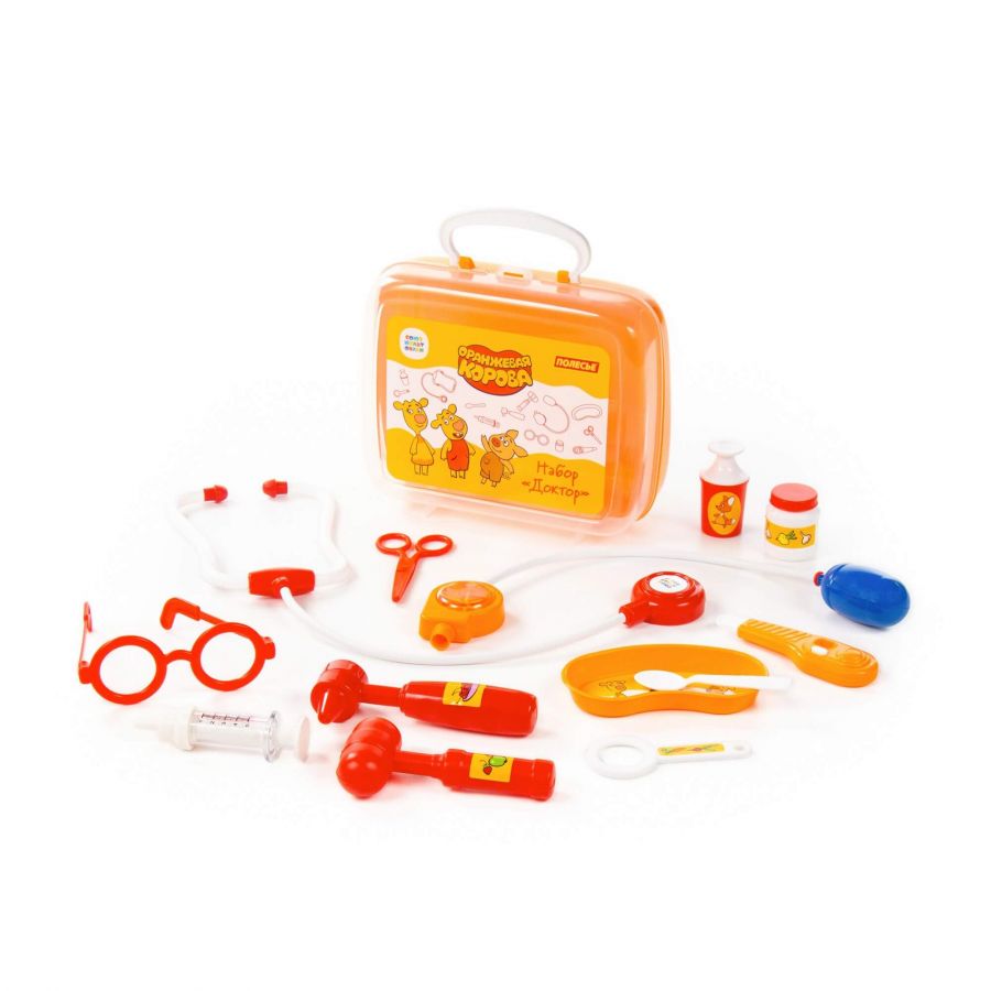 Набор "Оранжевая корова" "Доктор" (в чемоданчике)