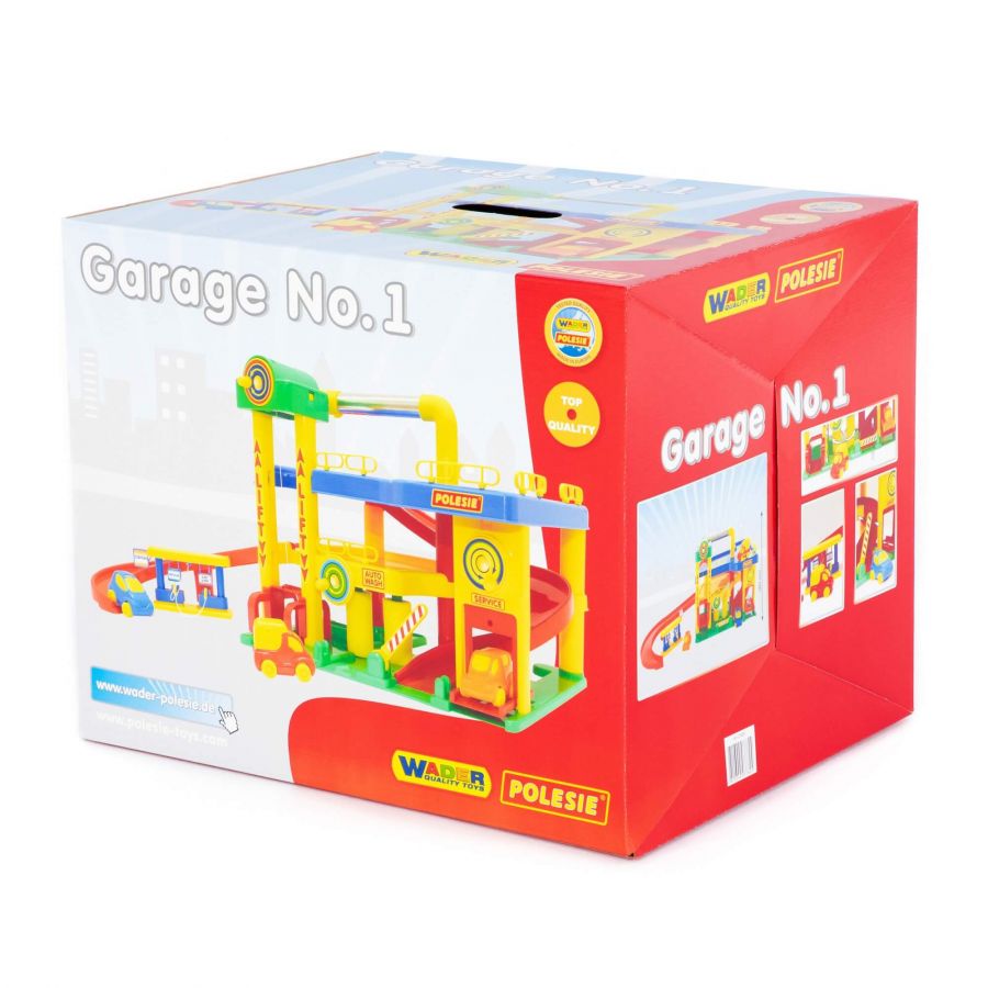 Гараж №1 с автомобилями (в коробке)