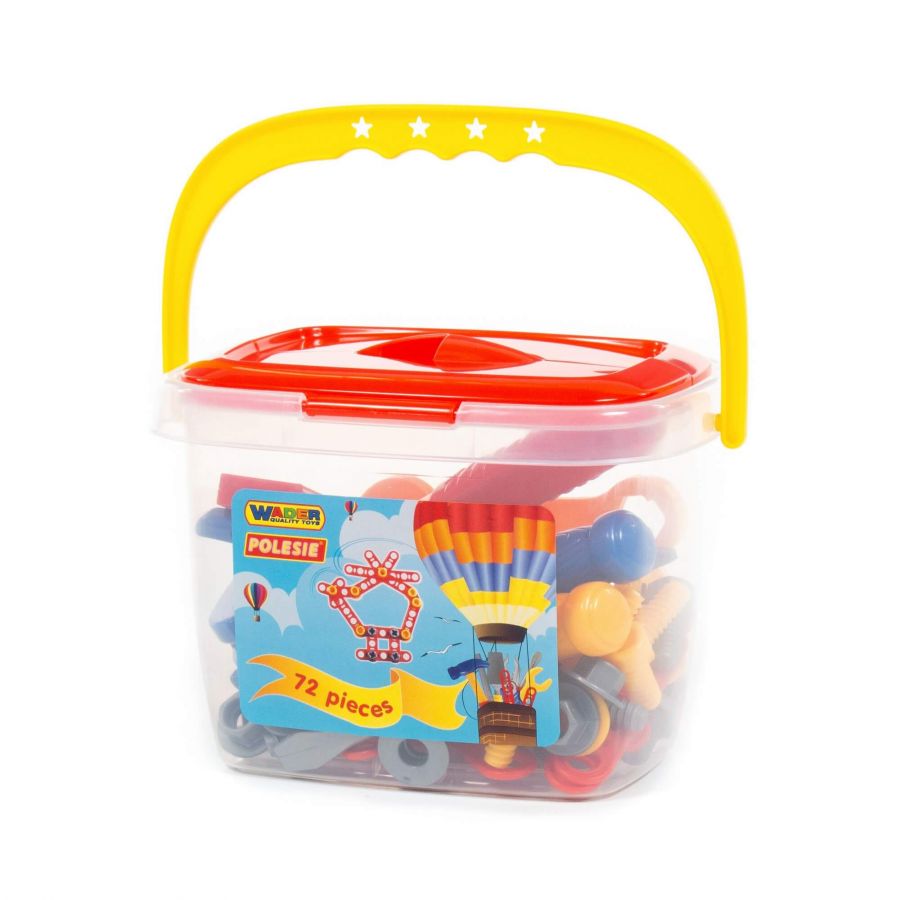 Набор инструментов №1 (72 элемента) (в ведёрке)