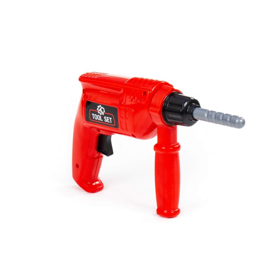 Дрель игрушечная (красная) (в коробке)
