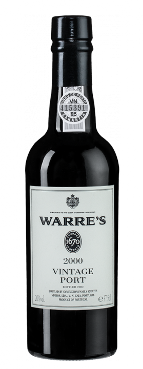 Warre's Vintage Port, 0.375 л., 2000 г.