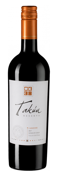 Takun Carmenere Reserva, 0.75 л., 2017 г.