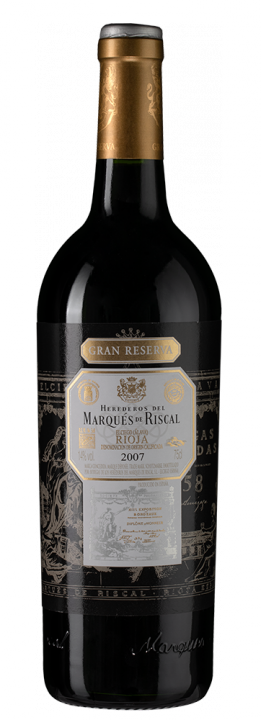 Marques de Riscal Gran Reserva, 0.75 л., 2007 г.