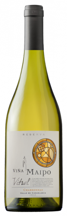 Vitral Chardonnay Reserva, 0.75 л., 2016 г.