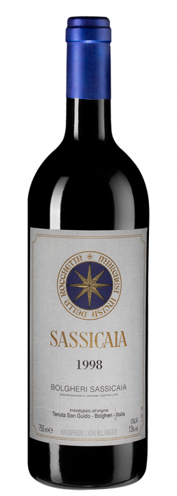 Sassicaia, 0.75 л., 1998 г.