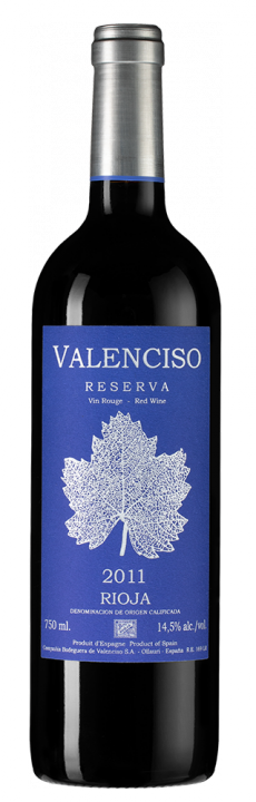 Valenciso Reserva, 0.75 л., 2011 г.