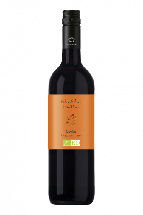 Bio Bio Merlot, 0.75 л., 2017 г.