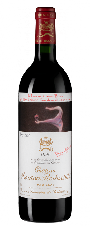 Chateau Mouton Rothschild, 0.75 л., 1990 г.