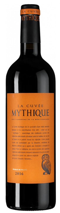 La Cuvee Mythique Rouge, 0.75 л., 2016 г.