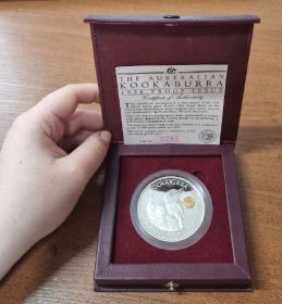 Австралия 2 доллара "Австралийская кукабара" 1996 год Proof