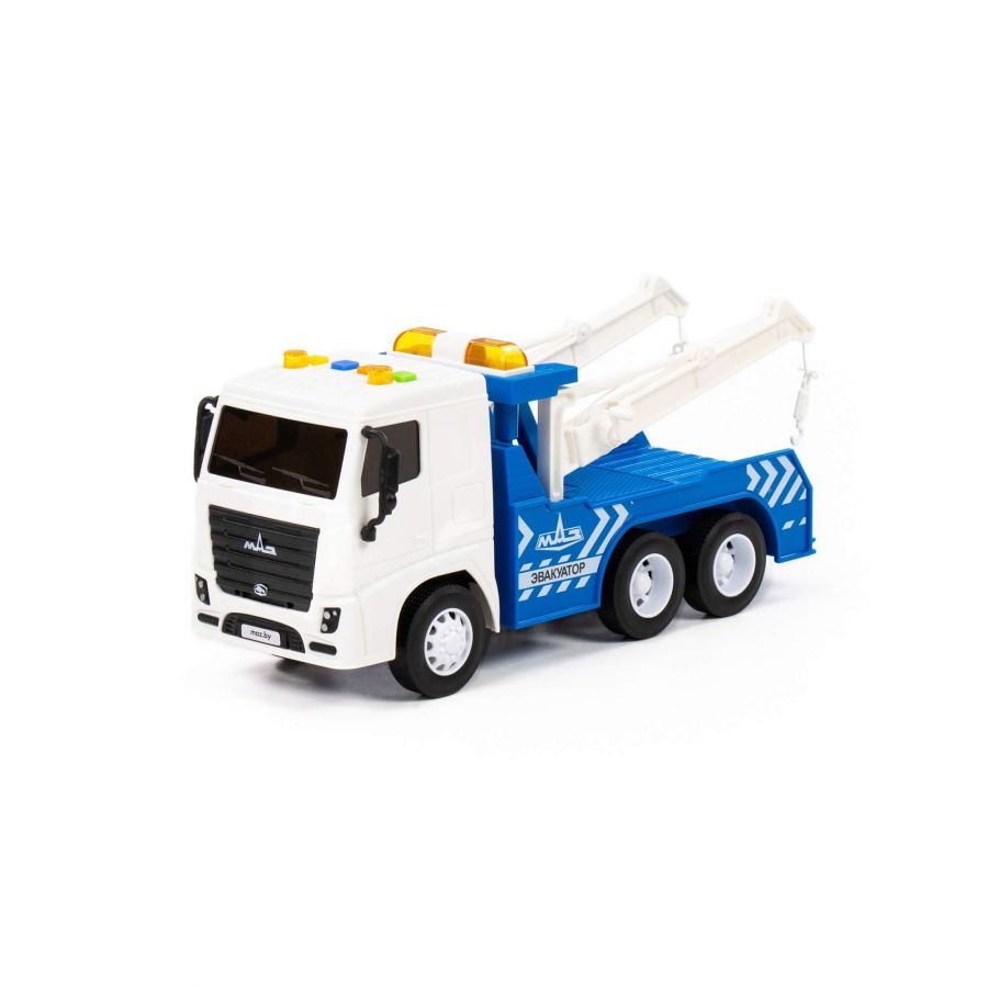 МАЗ, автомобиль-эвакуатор инерционный (со светом и звуком) (в коробке)