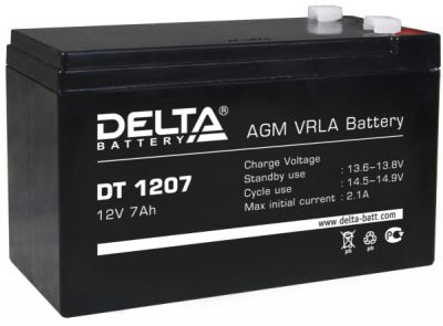 Аккумулятор Delta DT 1207