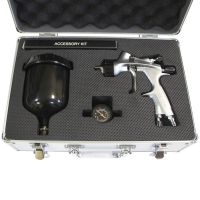 Краскопульт SKULL KILLER Spray gun  RRP 1.4 с манометром в кейсе