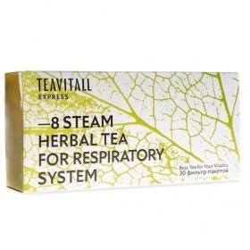 Чайный напиток для дыхательной системы TeaVitall Express Steam 8, 30 фильтр-пакетов