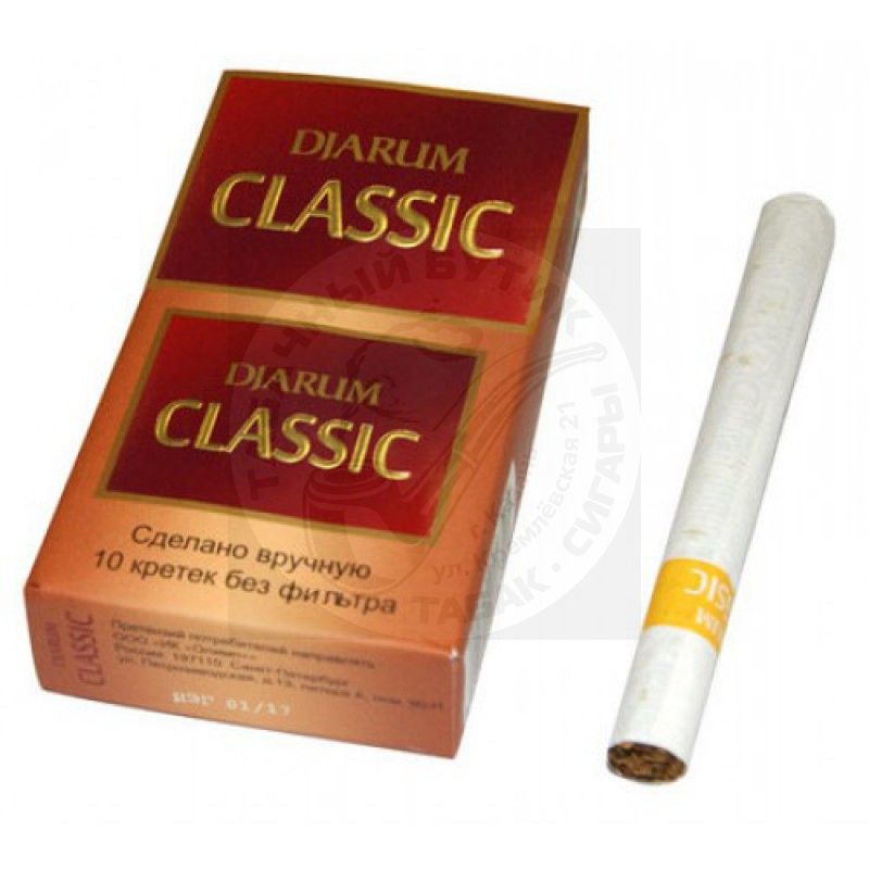 Сигариты, сигареты, кретек Djarum Classic (Сделано в ручную)
