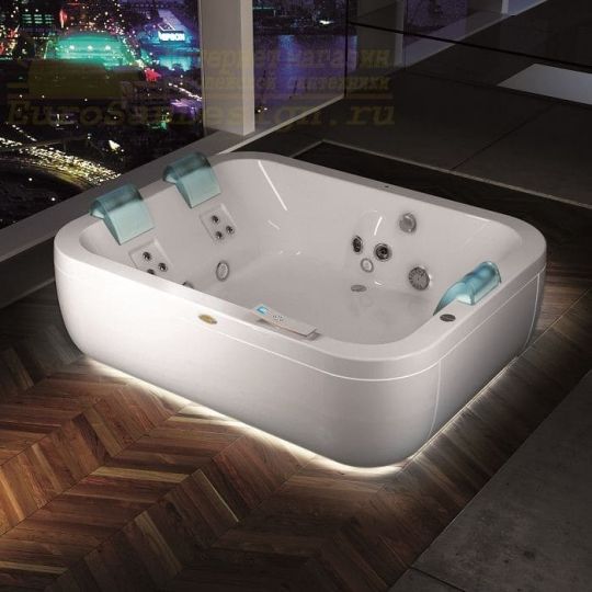 Гидромассажная ванна Jacuzzi Aquasoul Extra 190x150 ФОТО