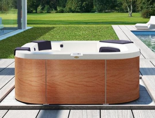 Спа бассейн Jacuzzi Delfi Pro Sound 190х190 схема 1