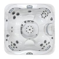 Спа бассейн Jacuzzi J345 213х213 схема 2