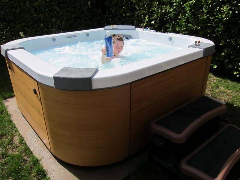 Спа бассейн Jacuzzi Santorini Pro 230х215 схема 1