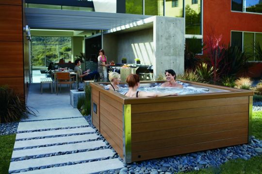 Спа бассейн Jacuzzi J-LXL 213х213 схема 5