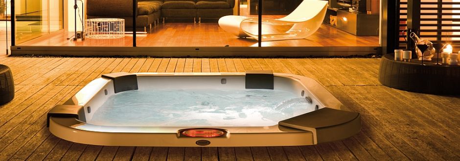 Спа бассейн Jacuzzi Santorini Pro Sound 230х215 ФОТО