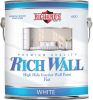 Краска для Стен и Потолков Richards Paint Rich Wall 600 3,78л Белая для Внутренних Работ / Ричардс.