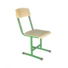 УМНИК стул ученический нерегулируемый (Зелёный металлокаркас)